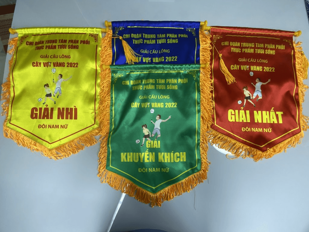In cờ lưu niệm