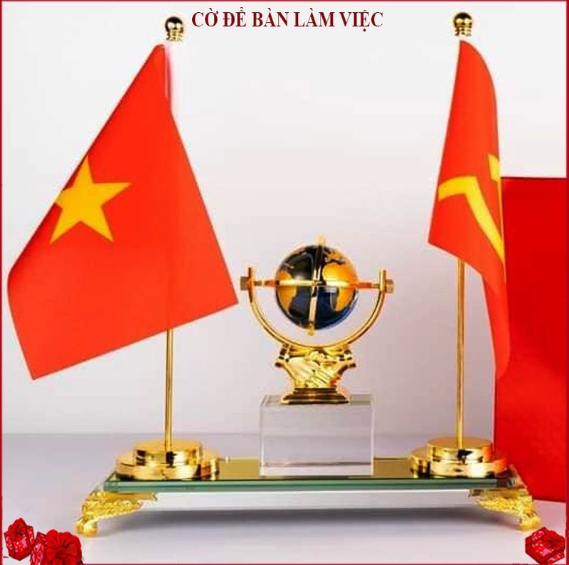 Cột cờ để bàn và đế cờ để bàn: cách chọn đúng loại